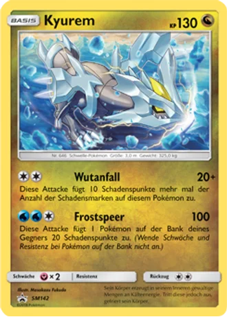 Kyurem SM142 — Sonne & Mond Promos