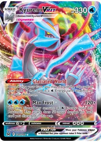 Kyurem VMAX #049/196 — Lost Origin