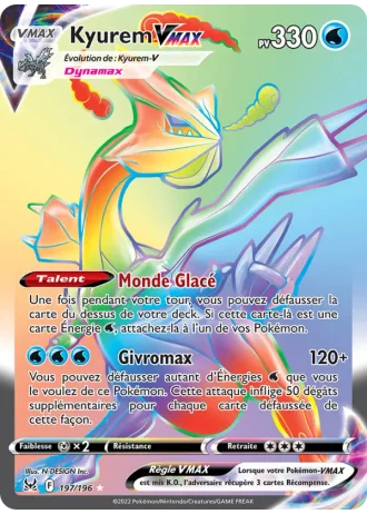 Kyurem VMAX #197/196 — Origine Perdue