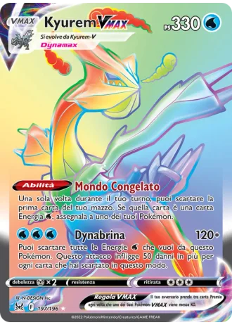 Kyurem VMAX #197 — Origine Perduta