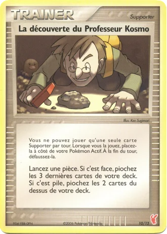 La découverte du Professeur Kosmo #10/12 — EX Kit dresseur (Posipi)