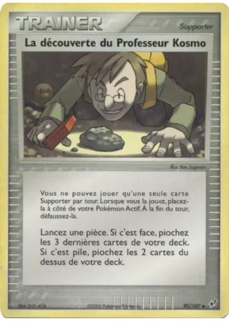 La découverte du Professeur Kosmo #90/107 — EX Deoxys