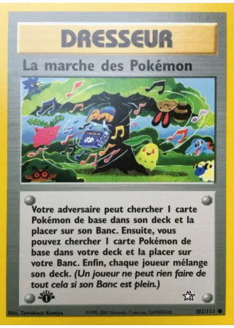 La marche des Pokémon #102/111 — Neo Genesis