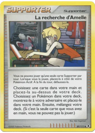 La recherche d'Amelle #89/111 — Rivaux Émergeants