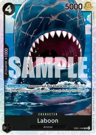 Laboon (EB01-048) (Reprint) — One Piece Card The Best Vol.2(PRB02)