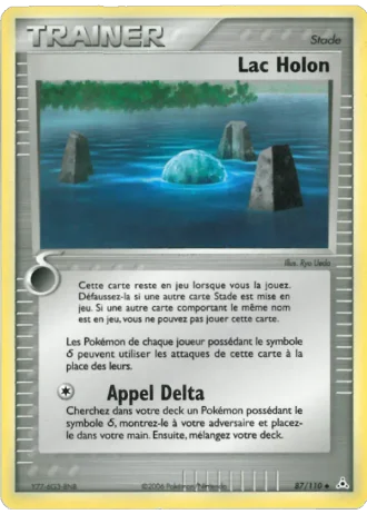 Lac Holon #87/110 — EX Fantômes Holon