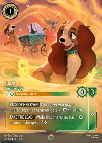 Lady - Decisive Dog #205/204 — Reign of Jafar