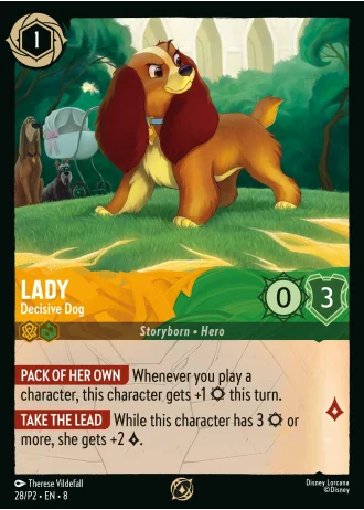 Lady - Decisive Dog #28/204 — Reign of Jafar