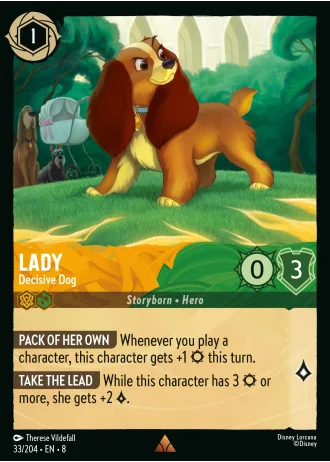 Lady - Decisive Dog #33/204 — Reign of Jafar