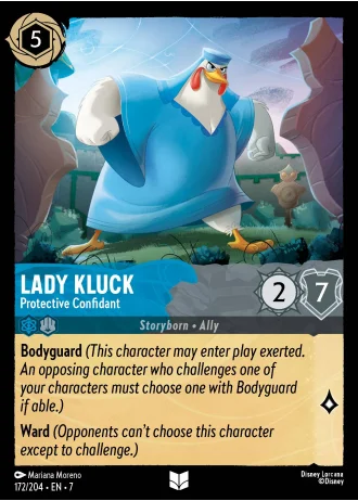 Lady Kluck - Protective Confidant #172/204 — Archazia's Island