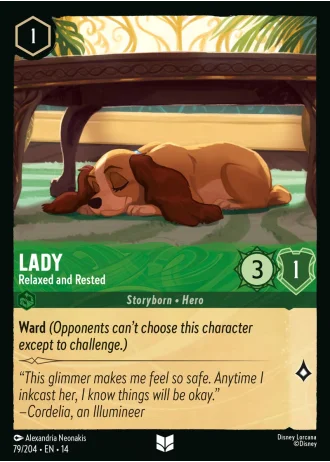 Lady - Relaxed and Rested #79/257 — Hyperia City