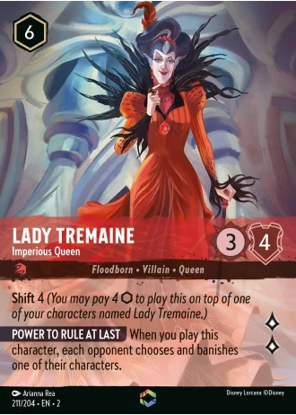 Lady Tremaine - Imperious Queen #211/204 — Rise of the Floodborn