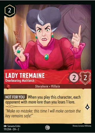 Lady Tremaine - Overbearing Matriarch #111/204 — Rise of the Floodborn