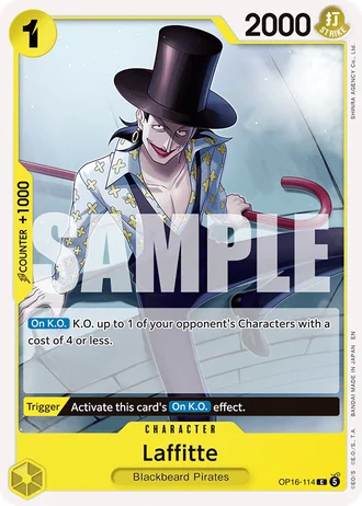 Laffitte (OP16-114) — The Time of Battle (OP16)