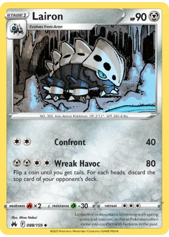 Lairon #088/159 — Crown Zenith