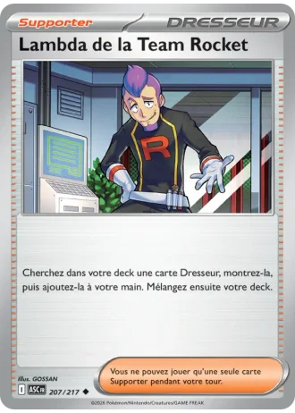 Lambda de la Team Rocket #207/217 — Héros Transcendants