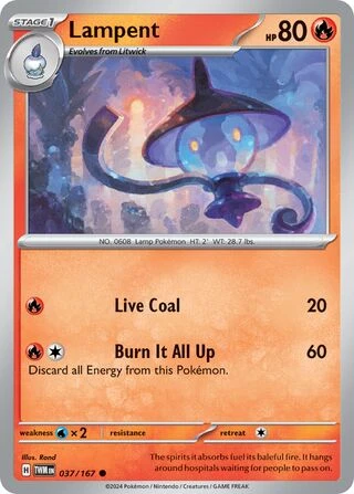 Lampent #037/167 — Trick or Trade 2024
