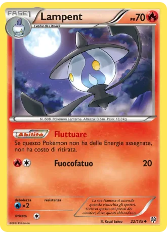 Lampent #22/135 — Uragano Plasma