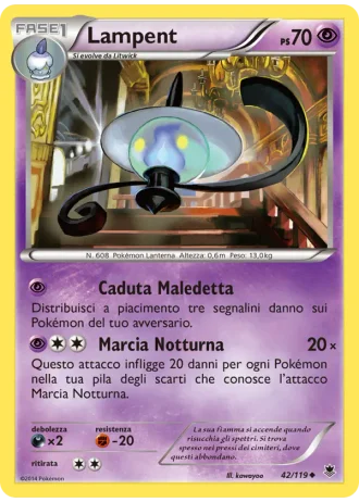 Lampent #42/119 — Forze Spettrali