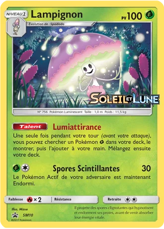 Lampignon SM10 — Soleil & Lune Promos