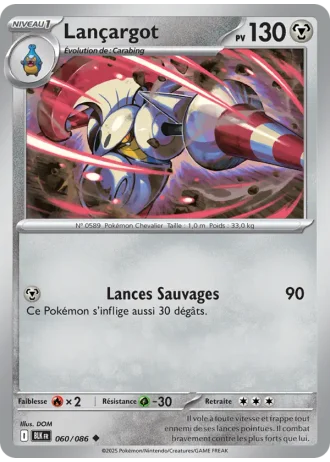 Lançargot #060/86 — Foudre Noire