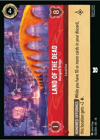 Land of the Dead - Marigold Bridge #135/257 — Hyperia City