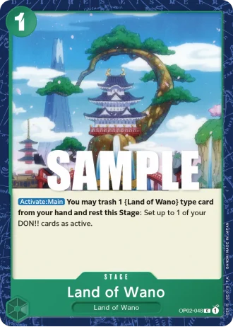 Land of Wano (OP02-048) — Paramount War (OP02)