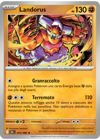 Landorus #053/86 — Luce Nera