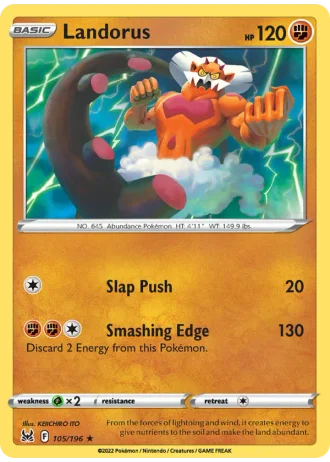 Landorus #105/196 — Lost Origin