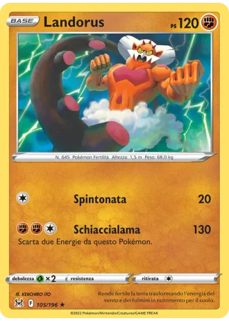 Landorus #105 — Origine Perduta