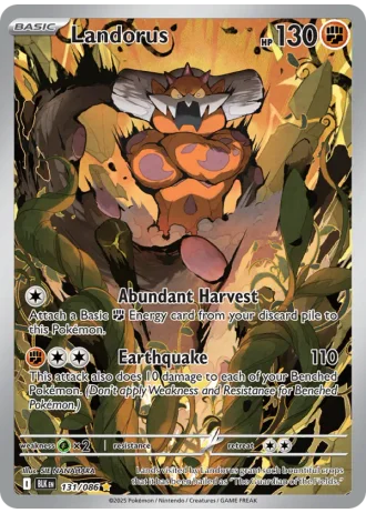 Landorus #131/86 — Black Bolt