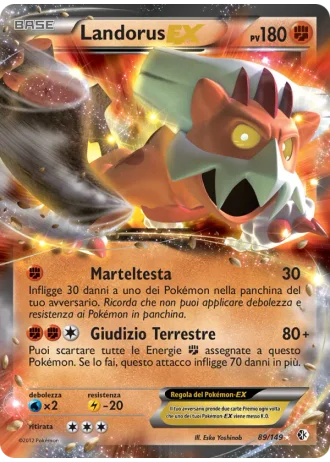 Landorus EX #89/149 — Confini Varcati