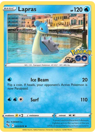 Lapras #023 — Pokémon GO