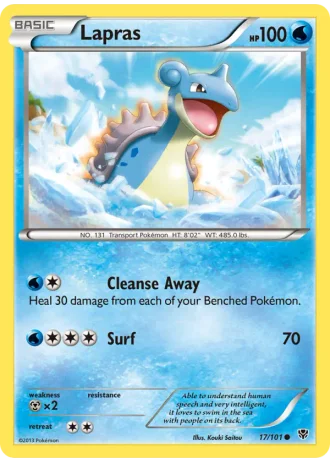 Lapras #17 — Plasma Blast