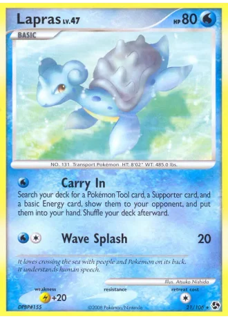 Lapras #21/106 — Incontri Leggendari