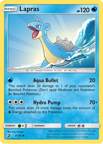 Lapras #21 — Trionfo Dei Draghi
