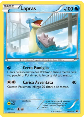 Lapras #25/99 — Destini Futuri