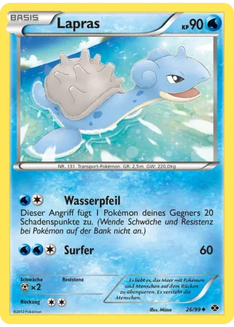 Lapras #26/99 — Kommende Schicksale