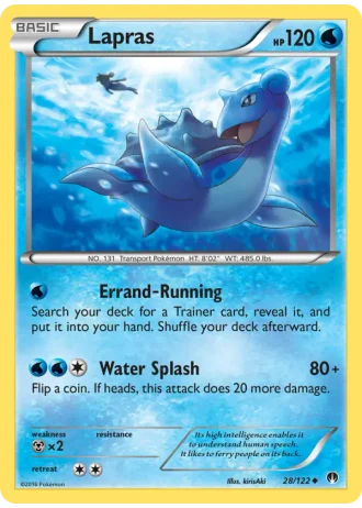 Lapras #28/122 — BREAKpoint