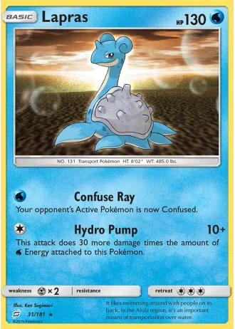 Lapras #31/181 — Team Up