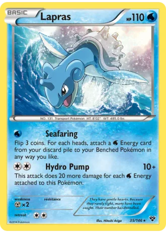 Lapras #35/146 — XY