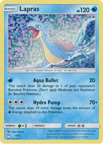 Lapras #5 — McDonald's Collection 2019