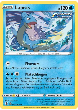 Lapras #54/264 — Fusionsangriff