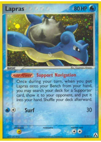Lapras #8 — EX La Leggenda di Mew