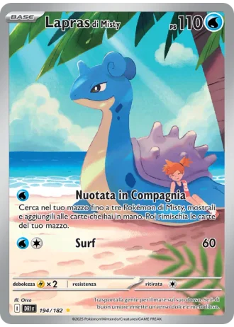 Lapras di Misty #194/182 — Rivali Predestinati