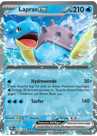 Lapras ex #022/88 — Optimale Ordnung