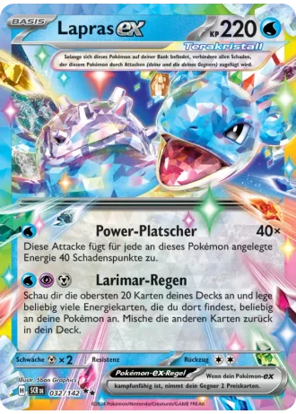 Lapras ex #032/142 — Stellarkrone