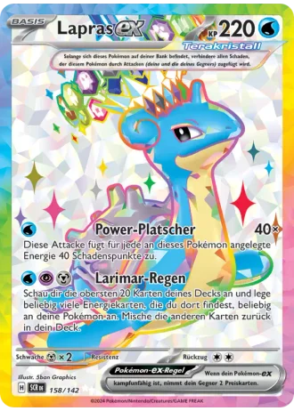 Lapras ex #158/142 — Stellarkrone