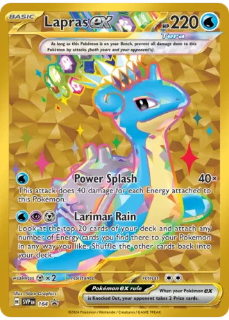 Lapras ex #164 — Scarlet & Violet Promos