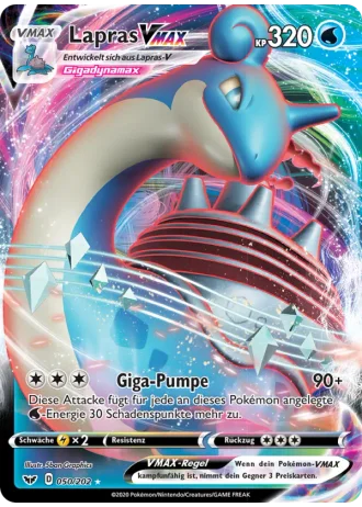 Lapras VMAX #50/202 — Schwert & Schild